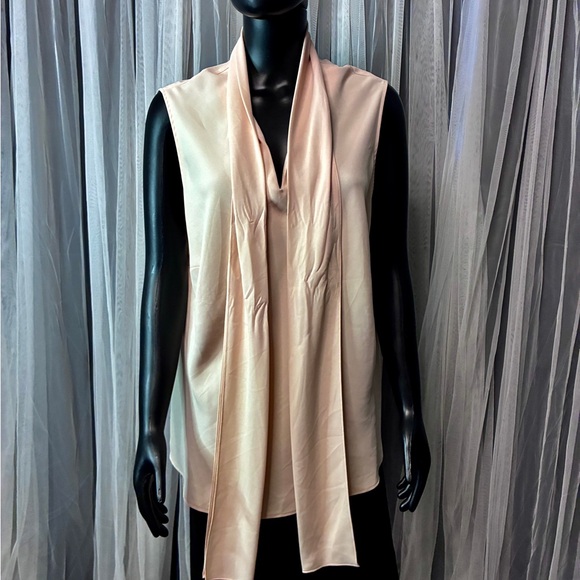Nine West Cream Sleeveless Blouse - Picture 3 of 4